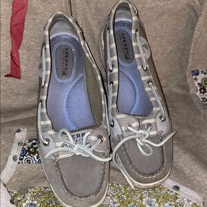 Sperry Women's Gray Boat Shoes